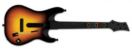 Guitar Hero World Tour's guitar controller